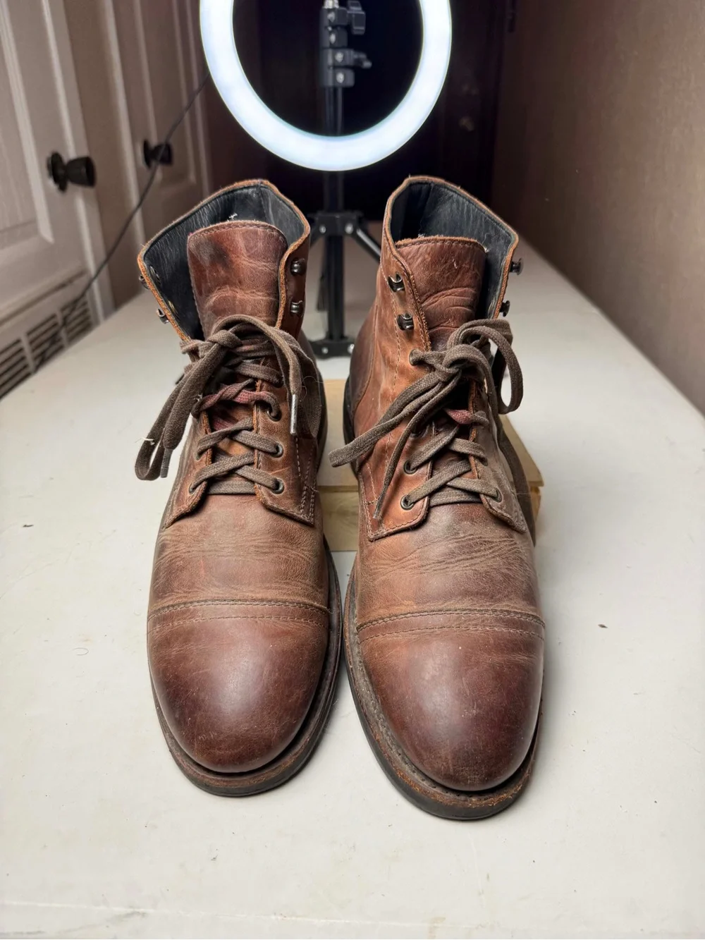 Thursday Boot Company Men Captain Rugged and Resilient Cap Toe Boot Arizon 10.5